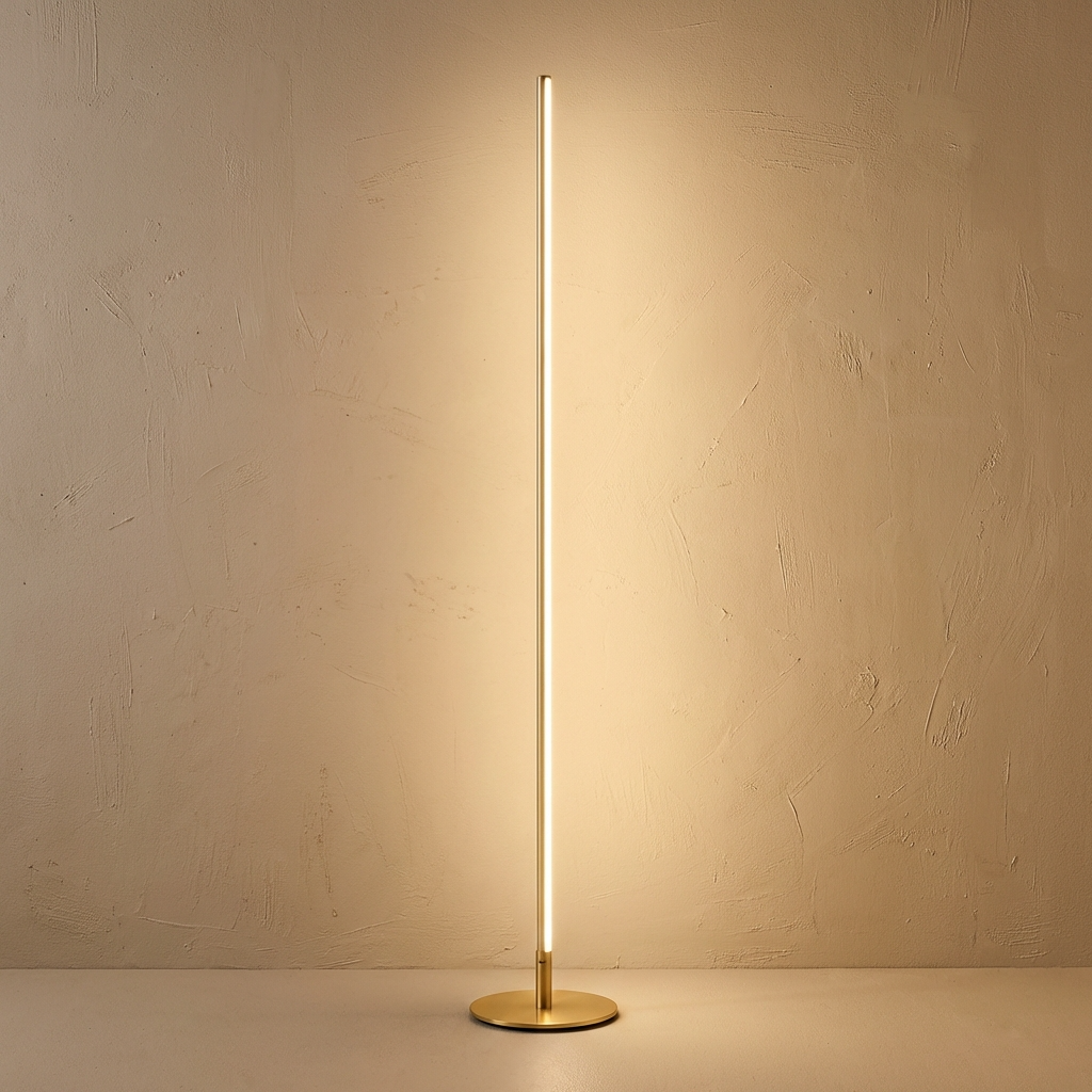 Modern Floor Lamp | High LED Standing Lamp with Energy-Efficient Lighting | Sleek Black Design for Any Room 1