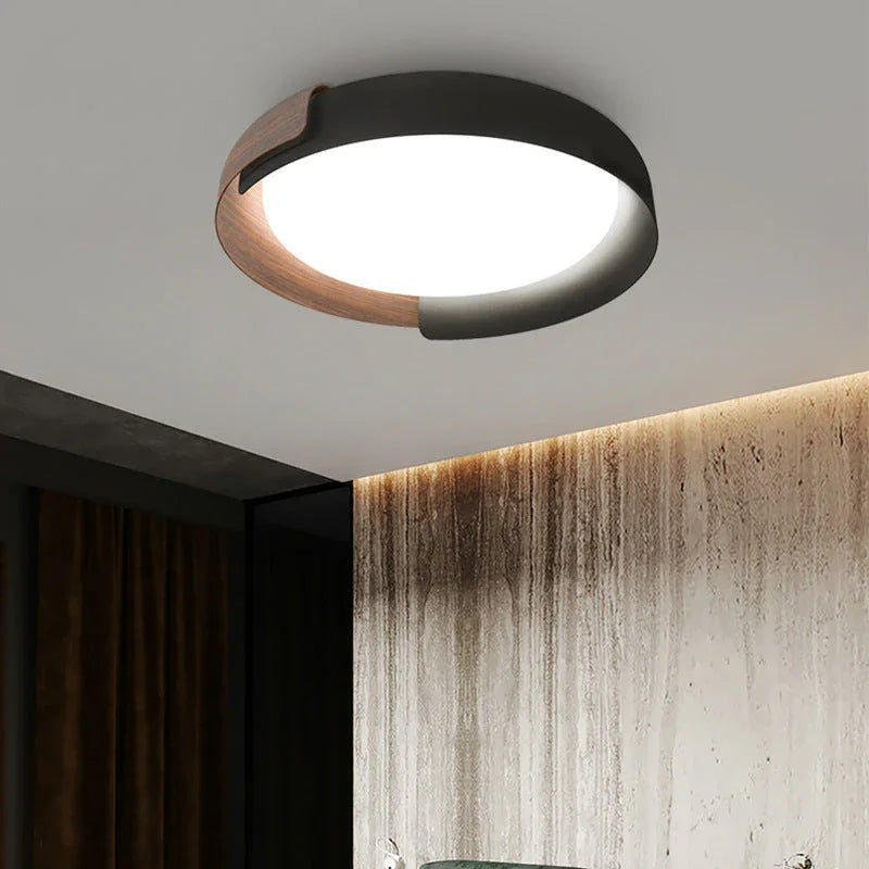 Modern Flush Mount Ceiling Light with Eye-Friendly LED Technology | Customizable Lighting for Relaxing Ambiance 1