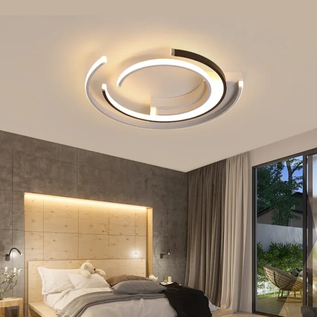 Modern LED Ceiling Light | Energy-Efficient Flush Mount Design for Elegant Illumination 0