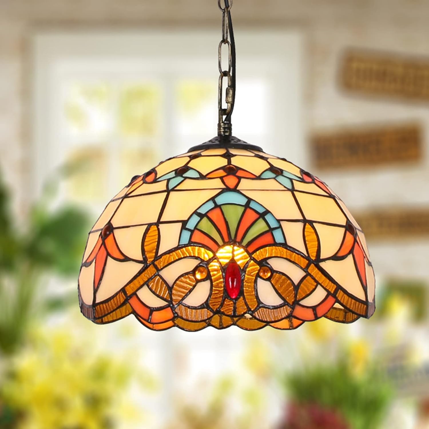 Moraviae | Retro Chandelier Light with Elegant Glass Finish | Stylish Illumination for Timeless Interiors 1