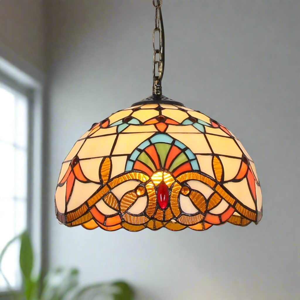 Moraviae | Retro Chandelier Light with Elegant Glass Finish | Stylish Illumination for Timeless Interiors 4