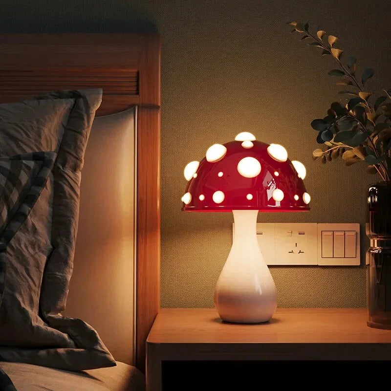 Mushroom Lamp | LED Table Lamp with Warm Glow & Cozy Design for Relaxing Atmosphere 2