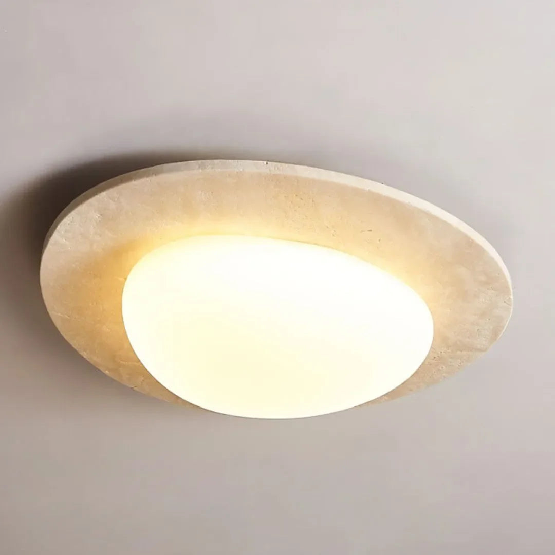 Nordic Charm | LED Ceiling Lamp with Glass Shade | Elegant Lighting for Modern Interiors 1