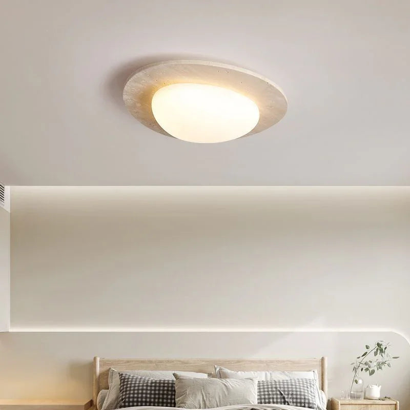 Nordic Charm | LED Ceiling Lamp with Glass Shade | Elegant Lighting for Modern Interiors 2