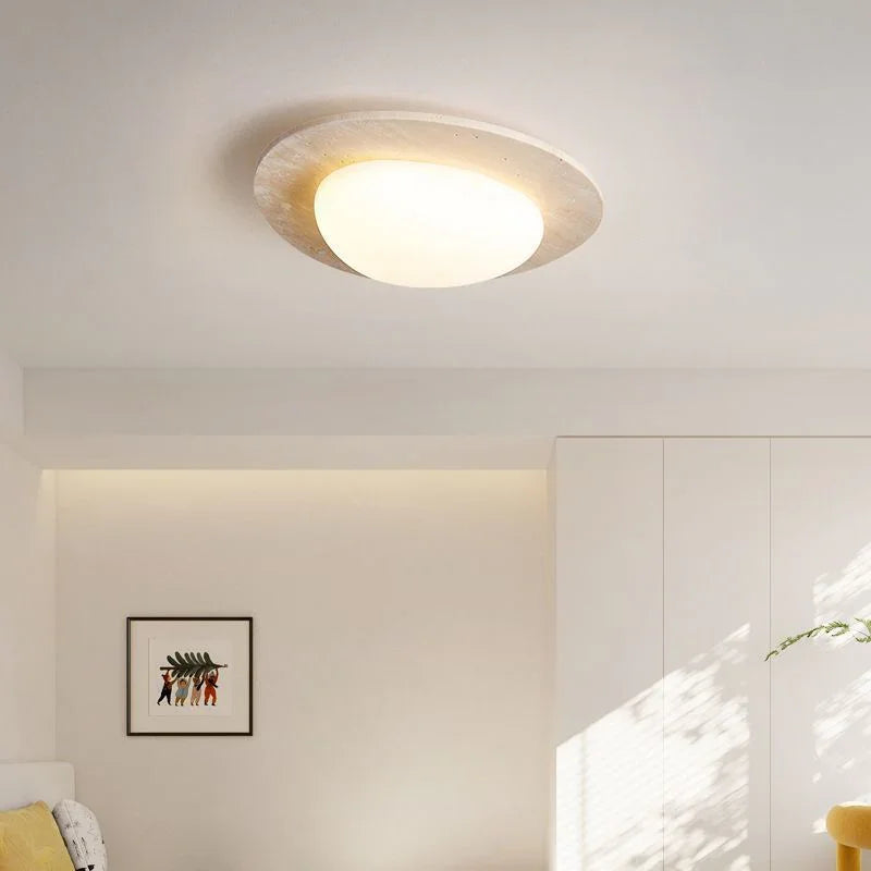 Nordic Charm | LED Ceiling Lamp with Glass Shade | Elegant Lighting for Modern Interiors 3