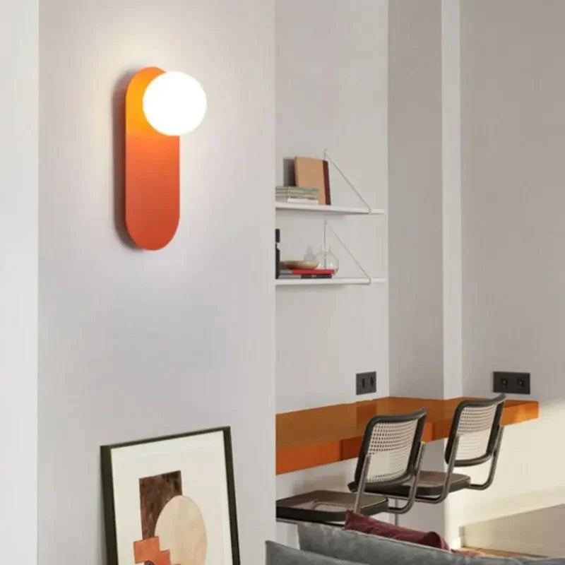 Orion Collection | Globe Wall Sconce Light with Elegant Design | Modern Wall Lamp for Warm Ambiance 3