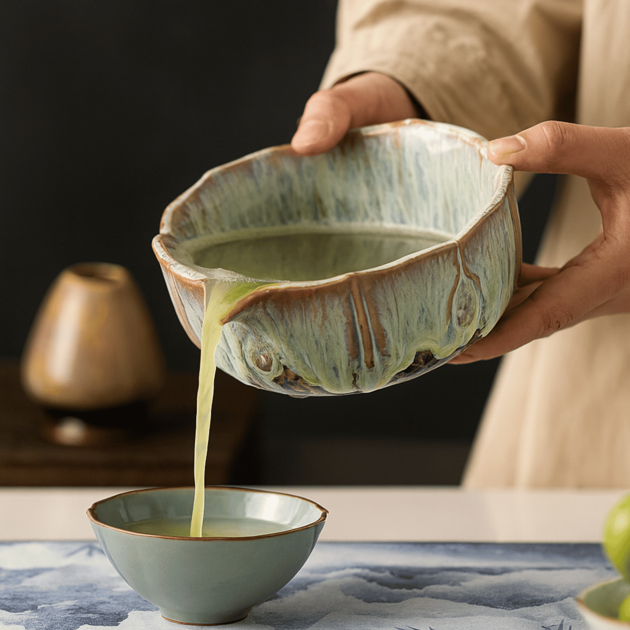 Petal Matcha Set | Complete Matcha Making Kit with Handcrafted Ceramics | Elegant Tea Ceremony Experience 1