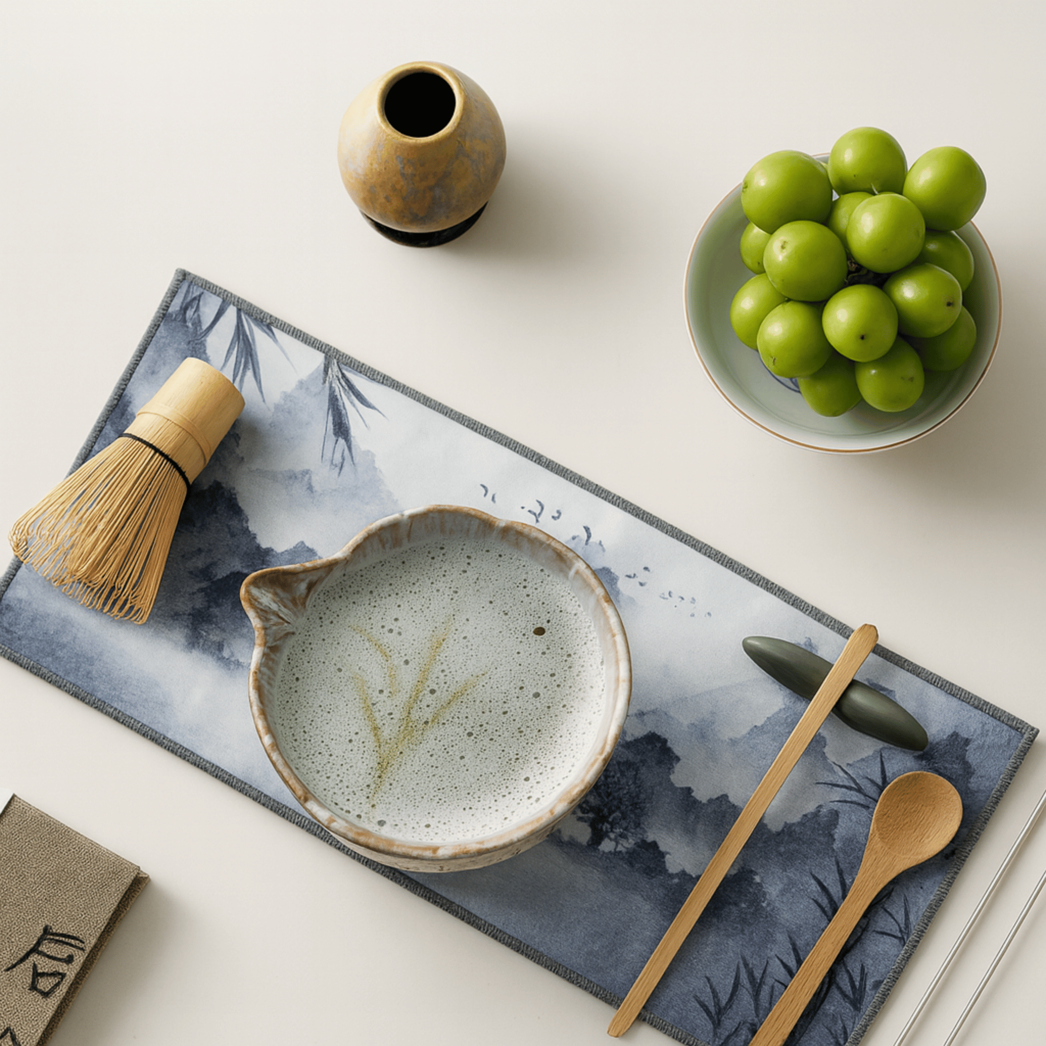 Petal Matcha Set | Complete Matcha Making Kit with Handcrafted Ceramics | Elegant Tea Ceremony Experience 4