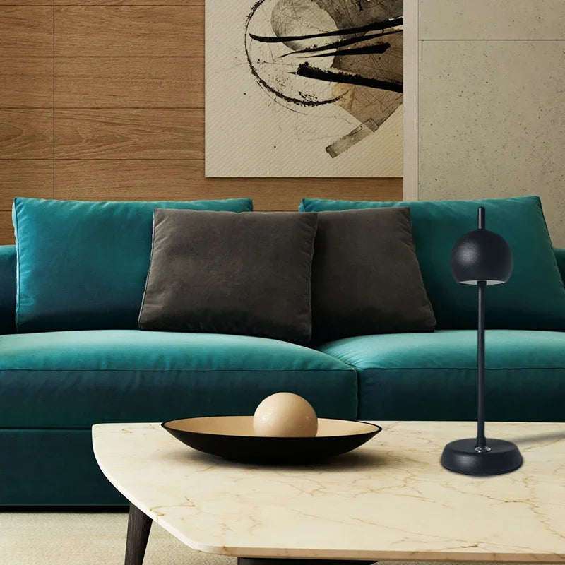 Rechargeable LED Table Lamp | Adjustable Brightness & Cordless Design for Versatile Bedside or Desk Lighting 2