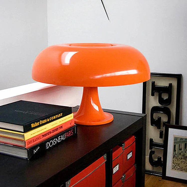 Retro Table Lamp | Charming Mushroom Design with Warm Glow | Cozy Lighting for Bedside or Desk 6