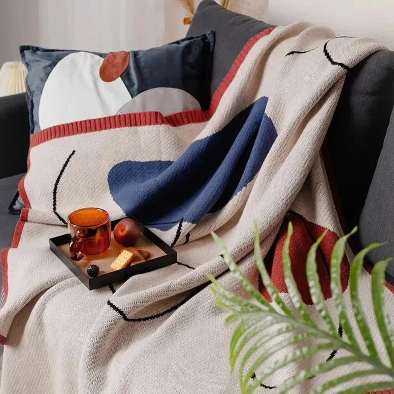 Rhonette Collection | Cozy Acrylic Throw Blanket with Modern Design | Lightweight & Stylish for Year-Round Comfort 2
