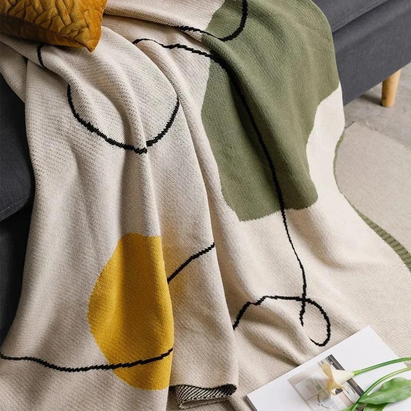 Rhonette Collection | Cozy Acrylic Throw Blanket with Modern Design | Lightweight & Stylish for Year-Round Comfort 3