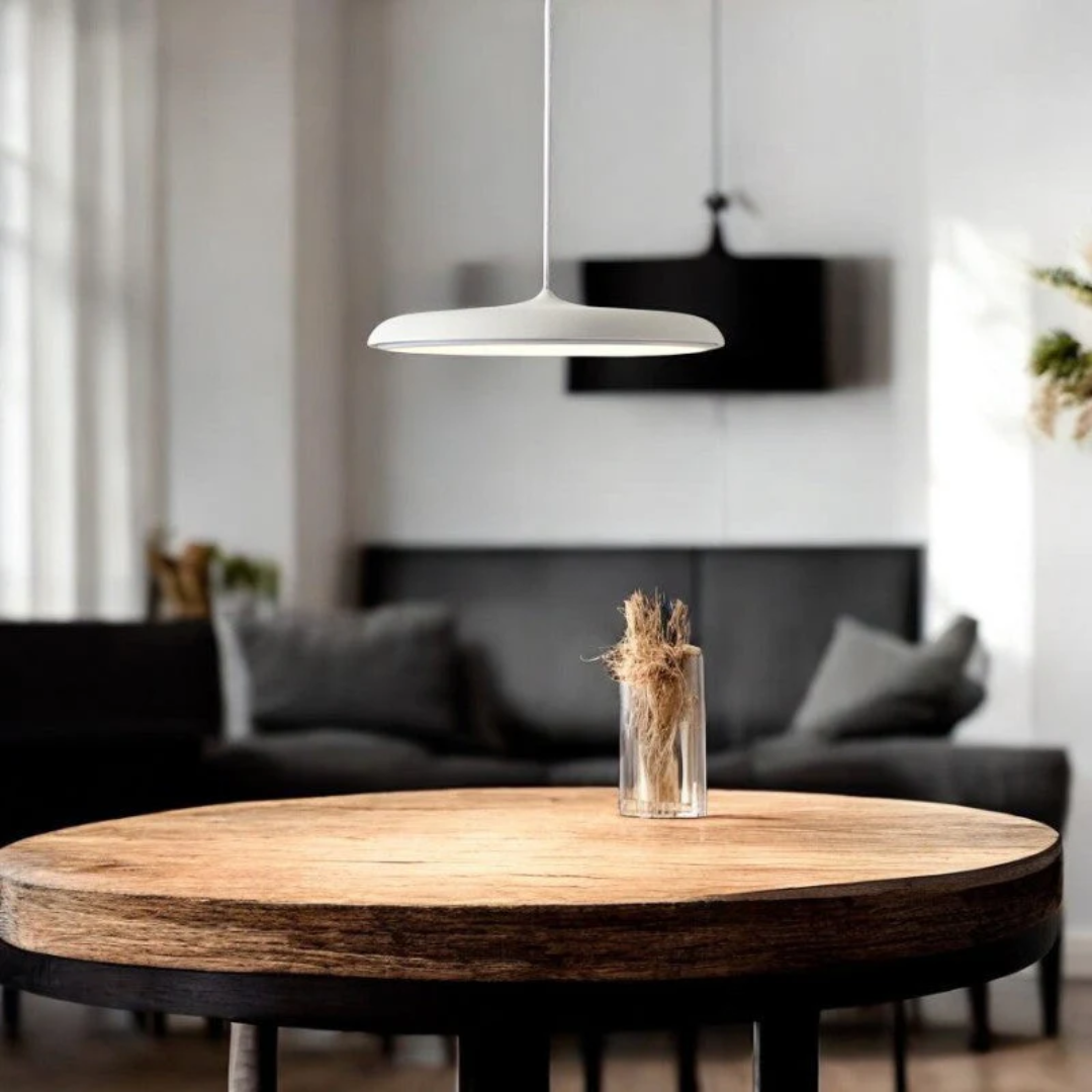 Scandinavian Design Pendant Light with Warm LED Glow | Adjustable Height for Cozy Kitchen Ambiance 5