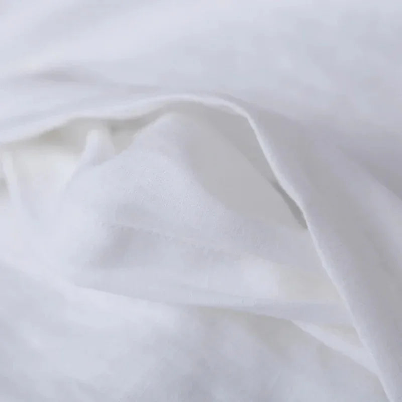 Sebastien Collection | Pure Linen Bedding Set with Matching Pillowcases | Cozy Chic Atmosphere for Stylish Bedrooms 6
