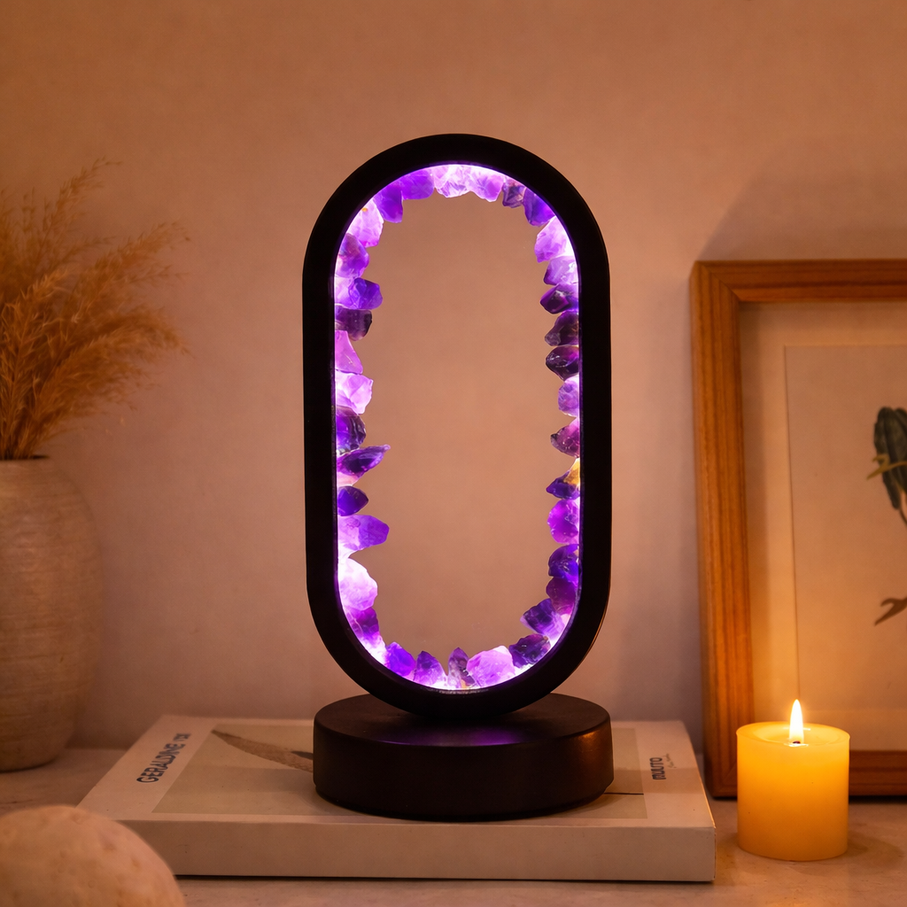 Serenith Amethyst Lamp