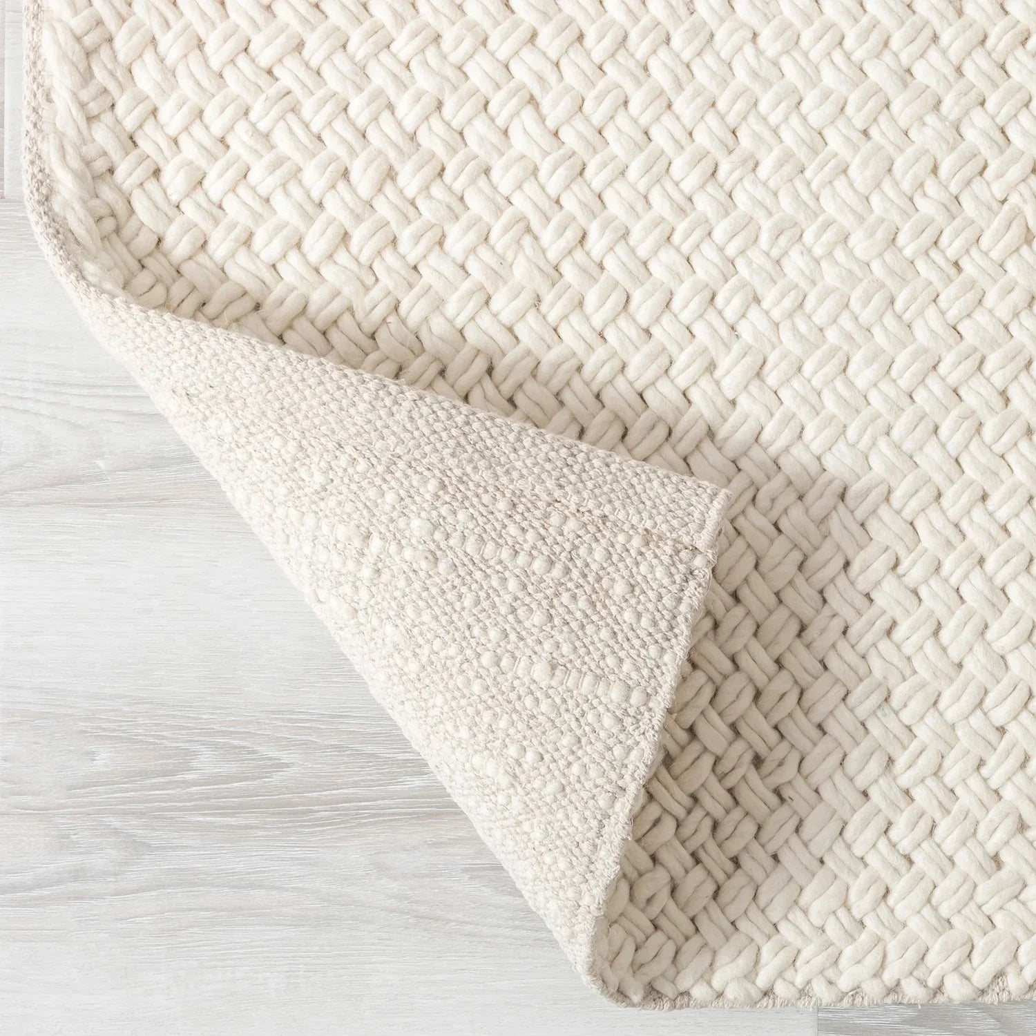 Shiloh Collection | Luxurious Wool Area Rug with Anti-Slip Backing | Soft Durable Carpet for Living Room Decor 6