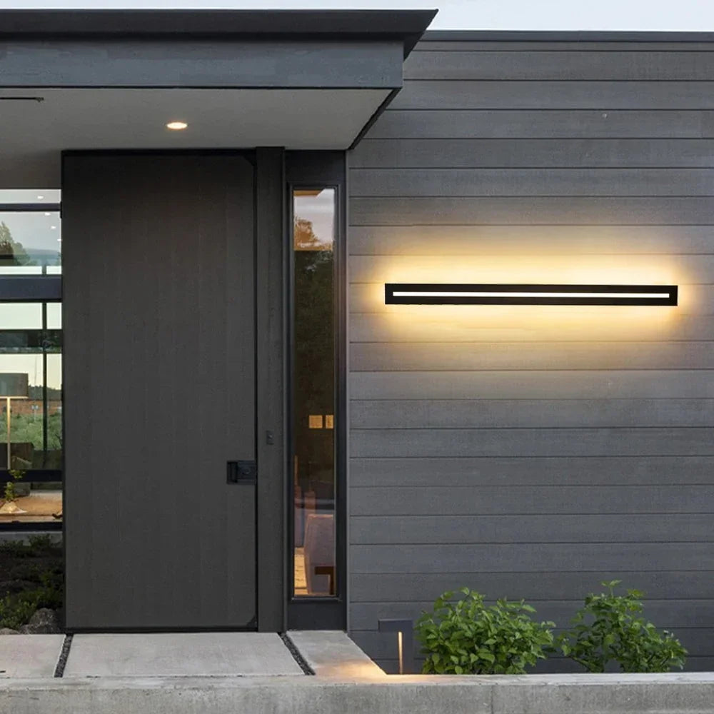 Sleek LED Wall Light | Weatherproof Design with Soft Illumination | Perfect for Indoor and Outdoor Spaces 0