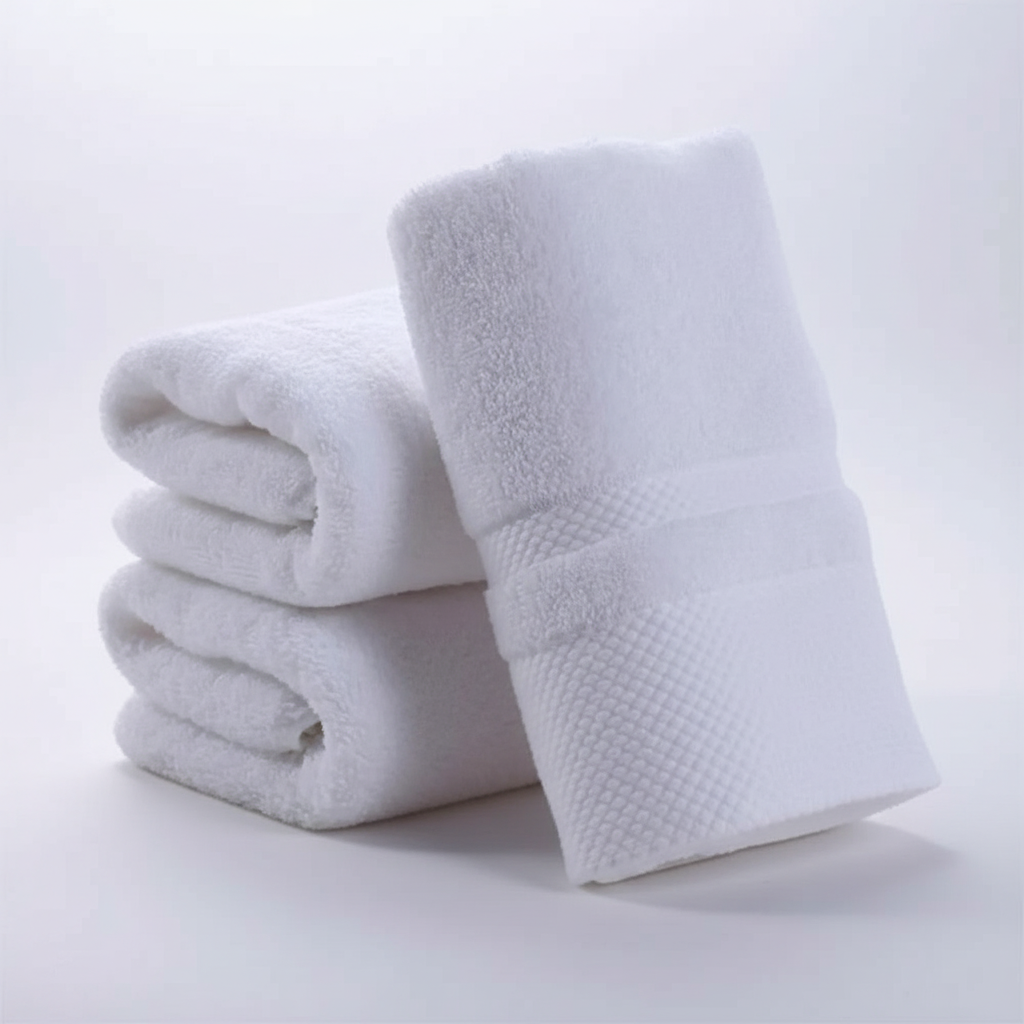 Soft Cotton Blend Bath Towels with Quick Absorbency | Elegant Striped Design for Luxurious Drying 7