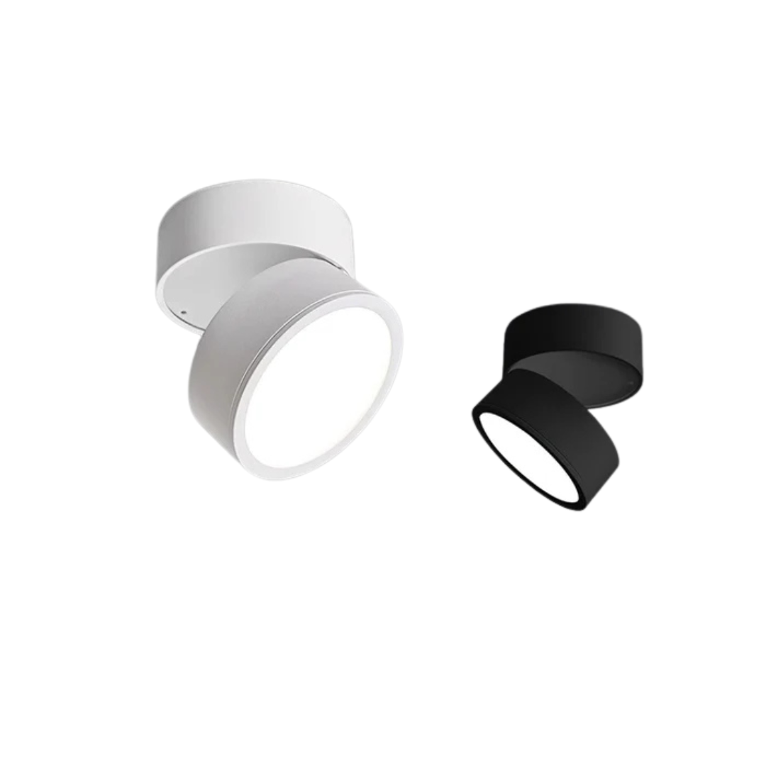 Somos Collection | LED Ceiling Lamp with Adjustable Rotating Head | Modern Design for Versatile Lighting 4