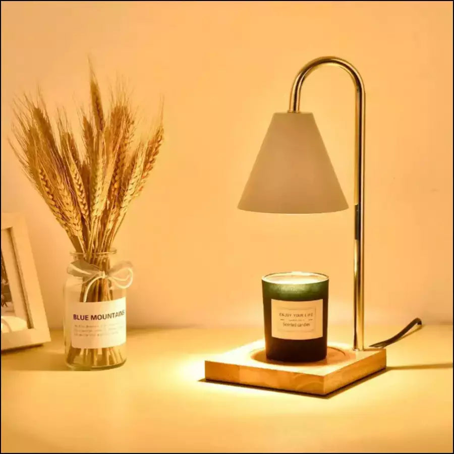 Sophia | Candle Warmer Lamp with Dimmable Light & Timer Function | Elegant Home Decor for Cozy Ambiance 7