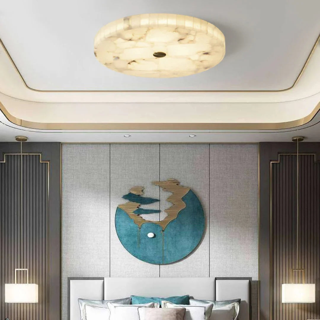Sophie Collection | LED Ceiling Light with Marble Shade & Elegant Design | Modern Illumination for Stylish Spaces 5