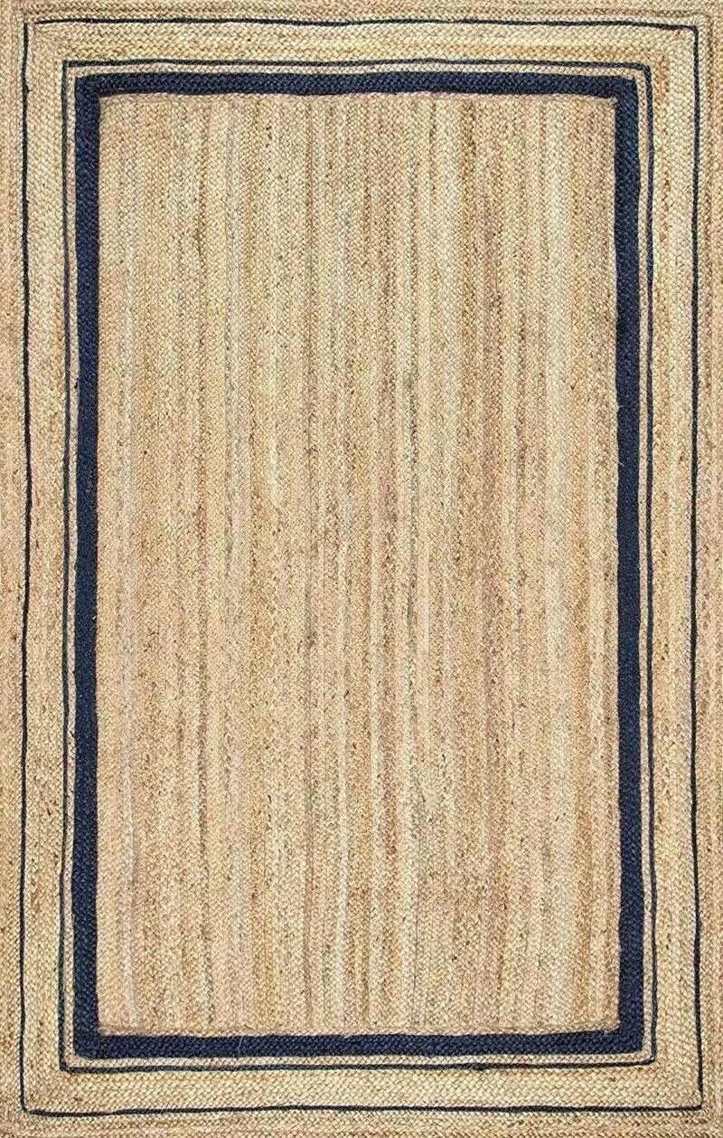Striped Jute Runner Rug | Eco-Friendly Design for Hallways & Home Decor 5
