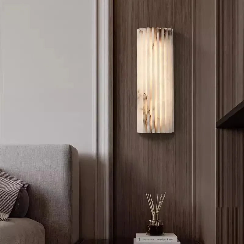 Tatum Collection | Marble Wall Sconce Light with Adjustable Brightness | Elegant Design for Modern Spaces 3