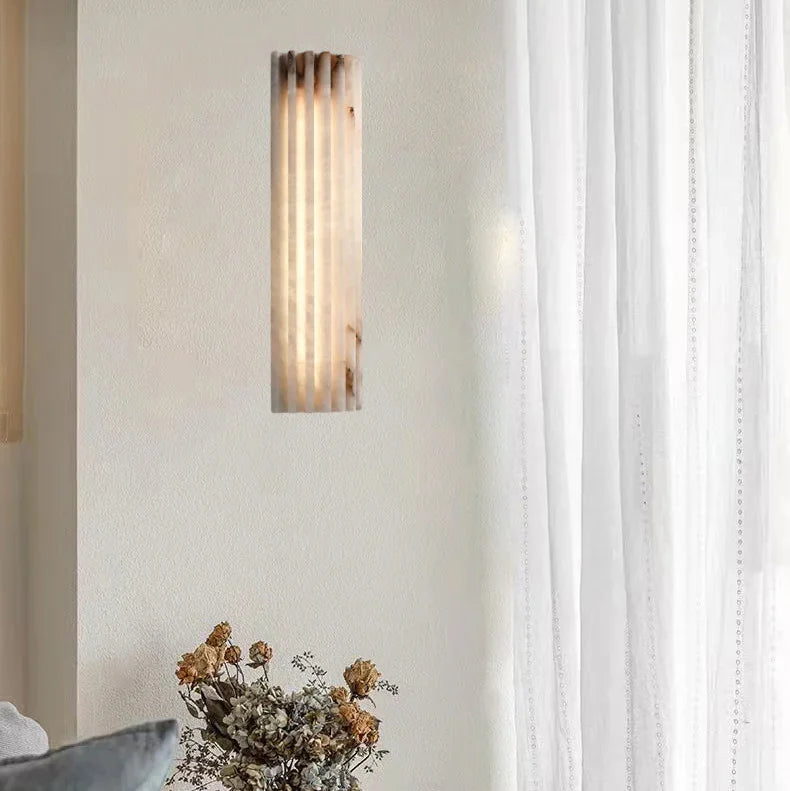 Tatum Collection | Marble Wall Sconce Light with Adjustable Brightness | Elegant Design for Modern Spaces 5