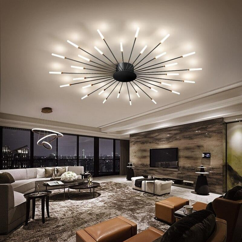 Virellia | Modern Chandelier Light with Sculptural Design | Elegant Fixture for Stylish Interiors 1