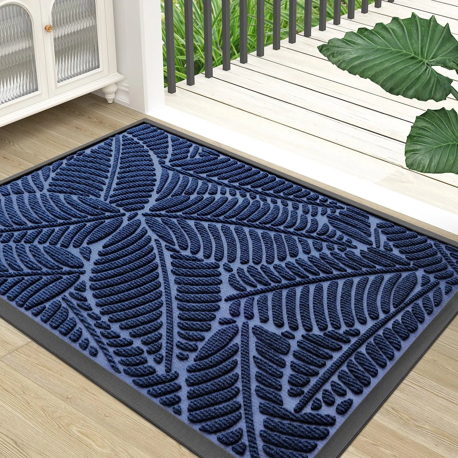 Waterproof Rubber Doormat | Non-Slip Design for Indoor & Outdoor Use 2