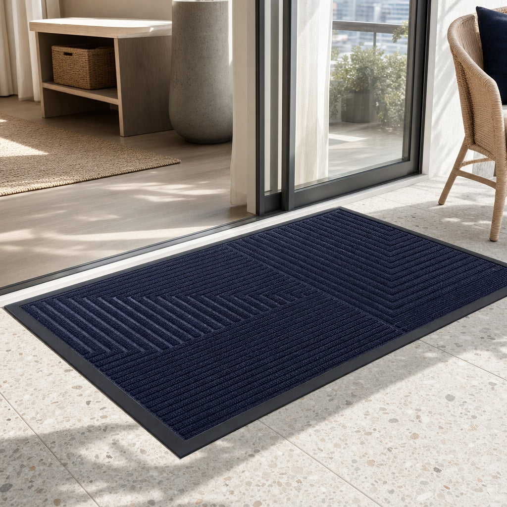 Taren Anti-Slip Striped Doormat