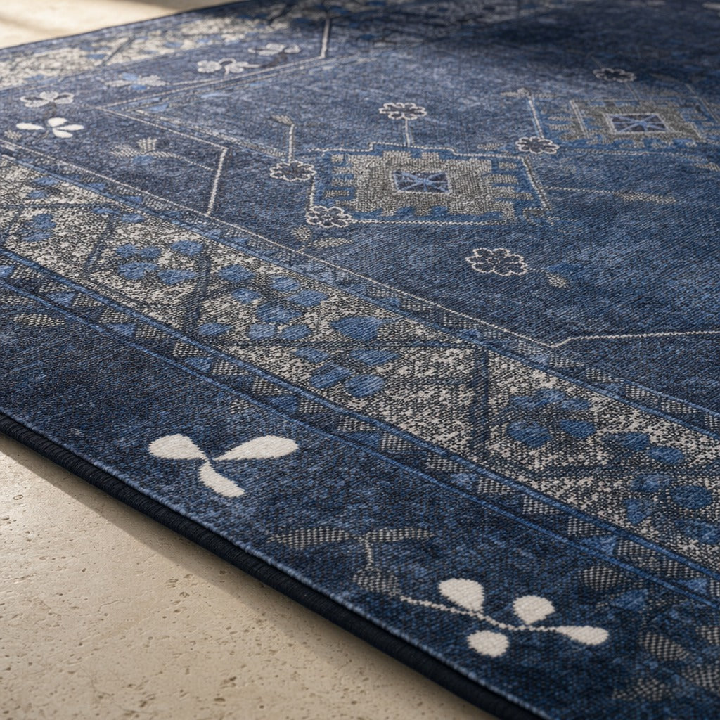 Classic Navy Persian Rug