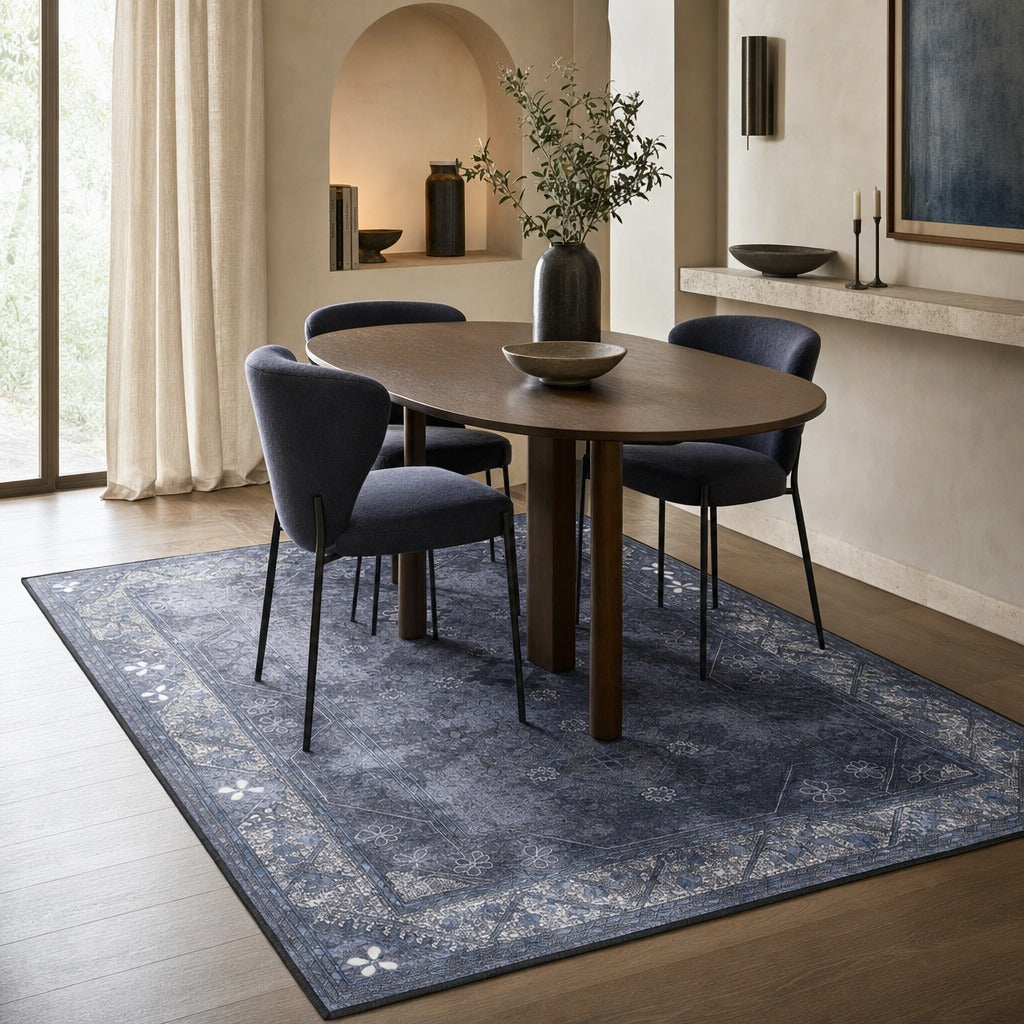 Classic Navy Persian Rug