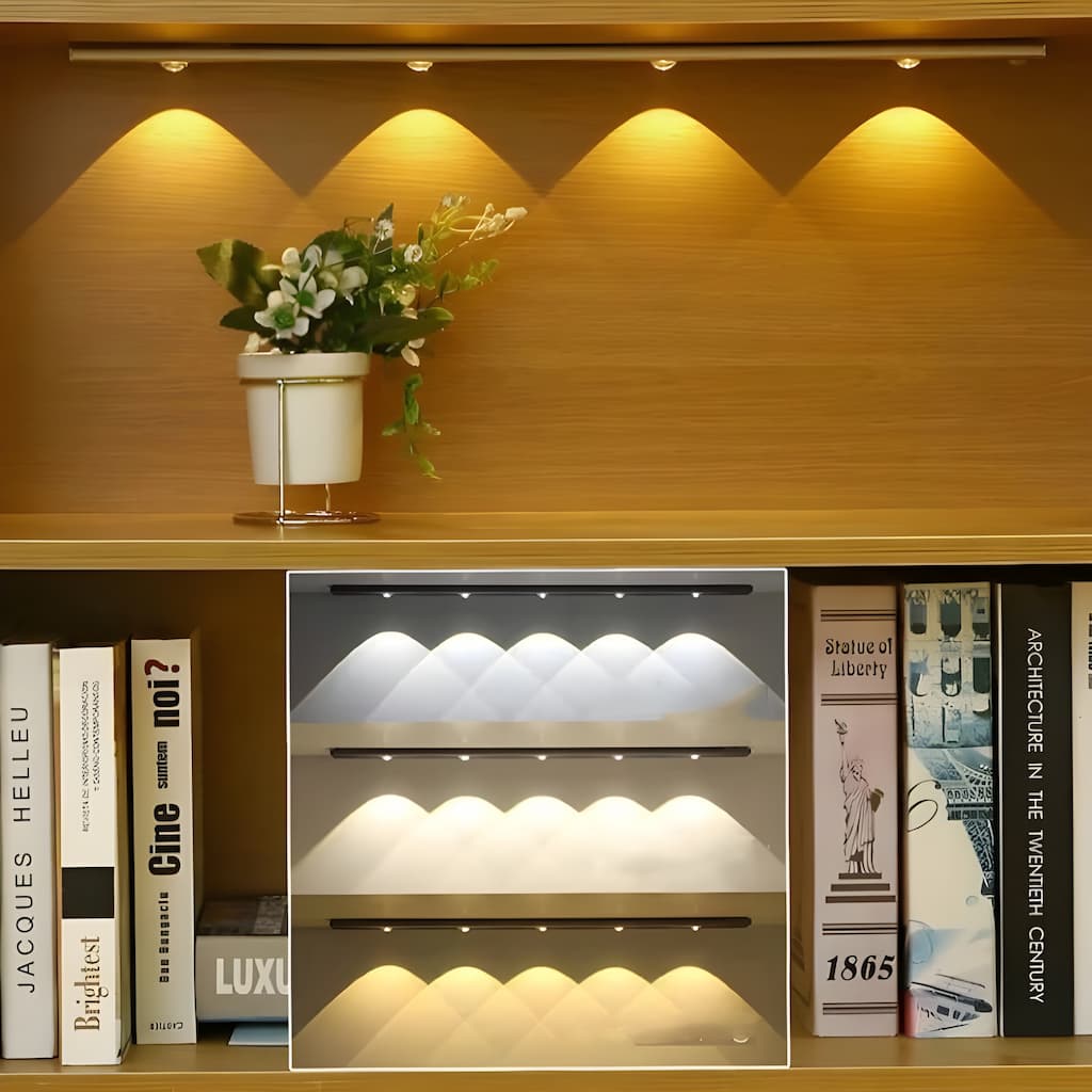 Wireless LED Fixture | Motion Sensor & Adjustable Colors | Effortless Illumination for Any Space 3
