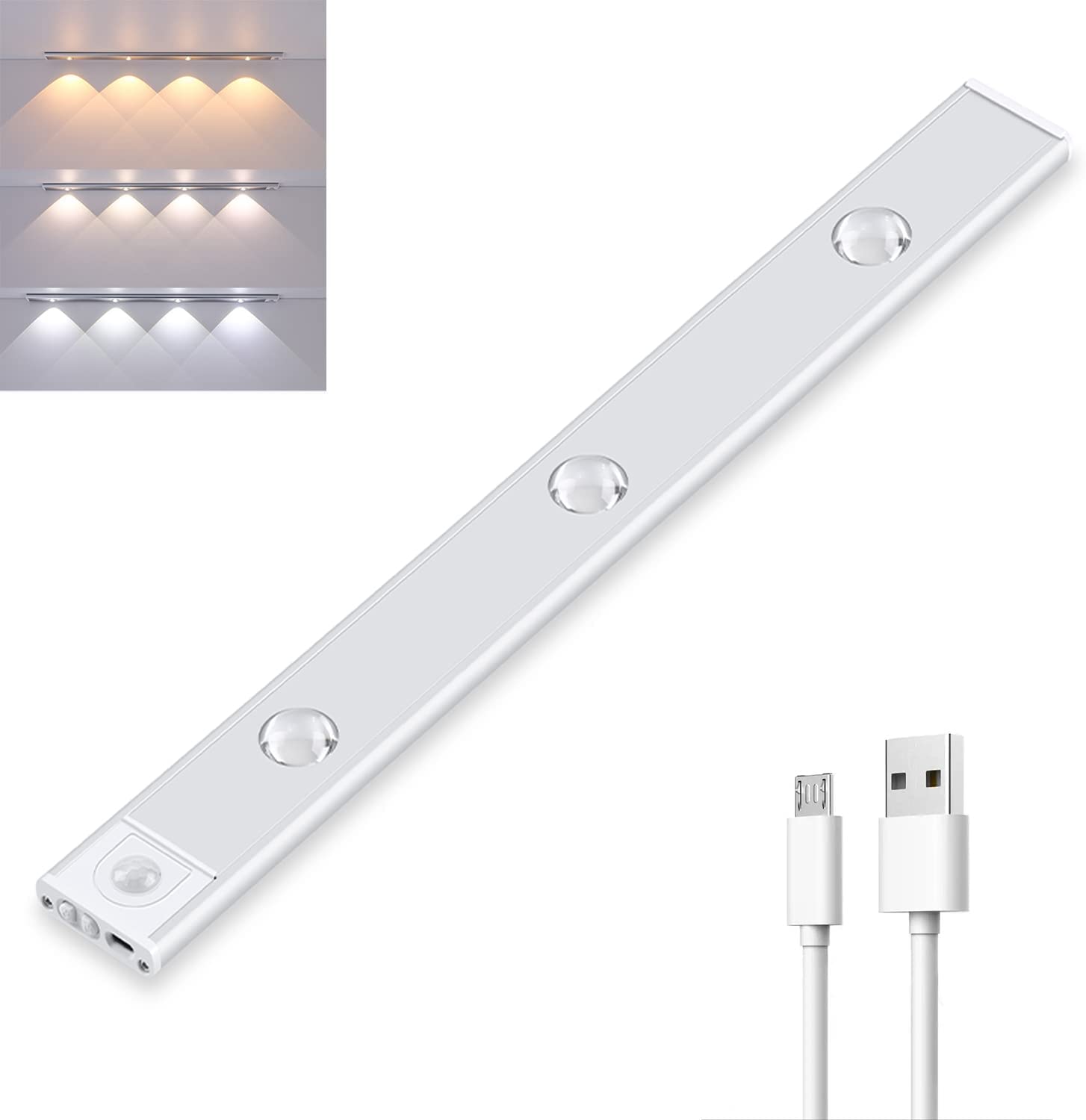 Wireless LED Fixture | Motion Sensor & Adjustable Colors | Effortless Illumination for Any Space 8