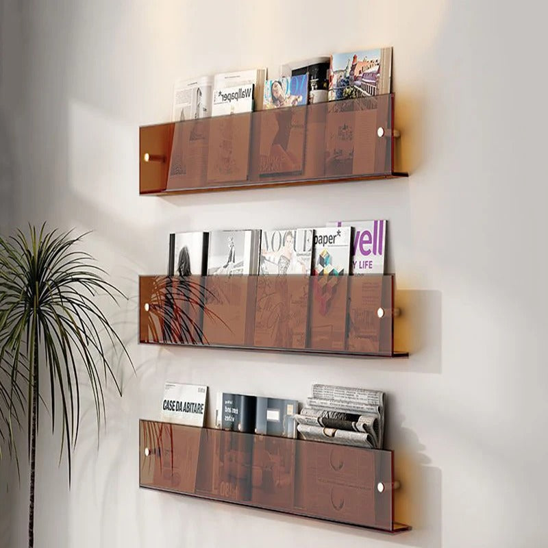 Yemaya | Wall Mounted Shelves with Durable PVC Design | Space-Saving Storage for Home and Office 11