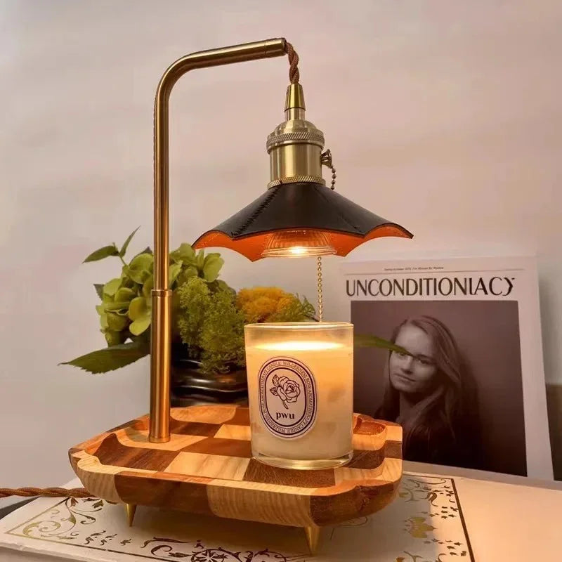 Zen Collection | Candle Warmer Lamp with Elegant Design & Ambient Light | Multifunctional Decor for Cozy Atmosphere 3