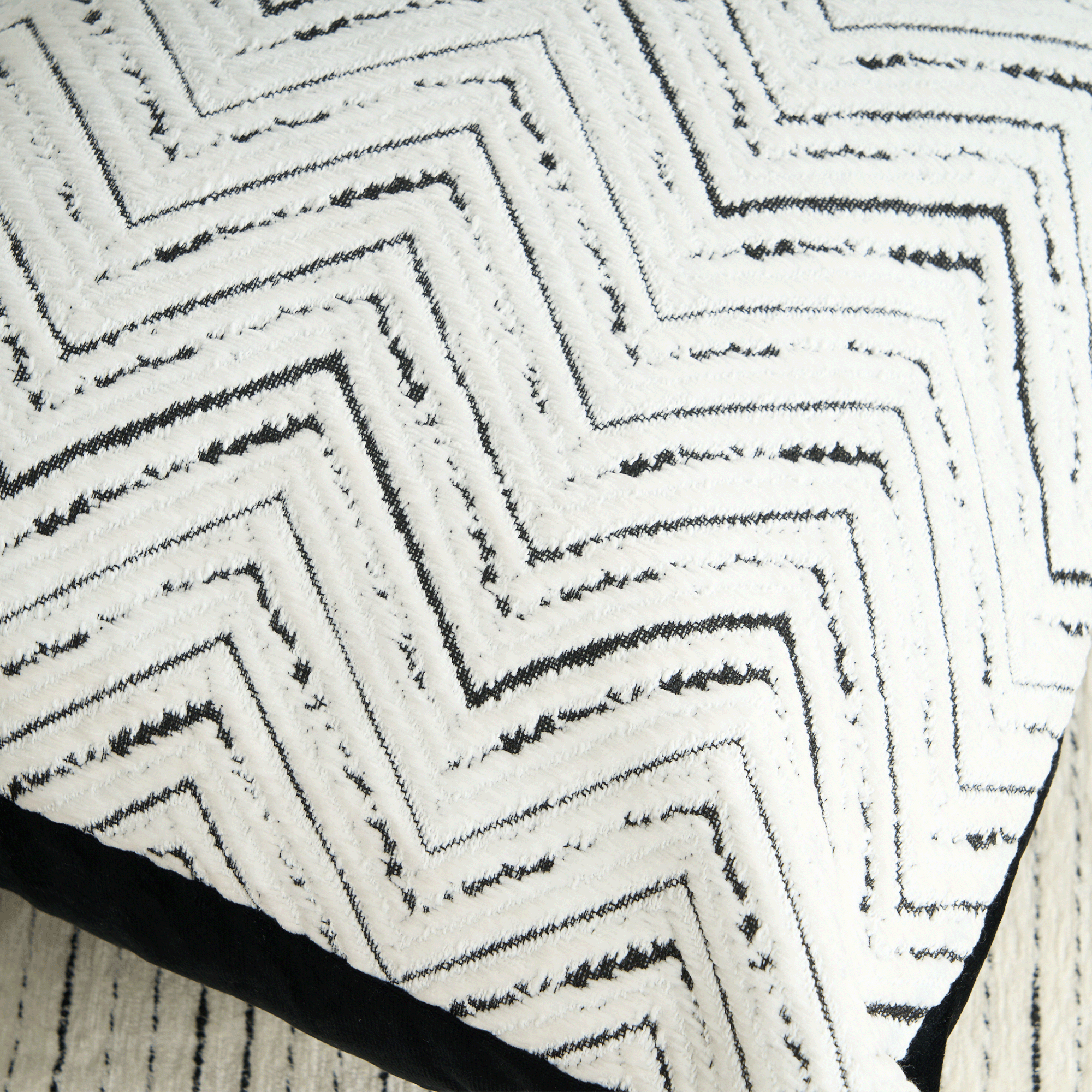 Ziggy Waves | Sofa Cushion Cover with Contemporary Design | Stylish Accent for Comfort 2