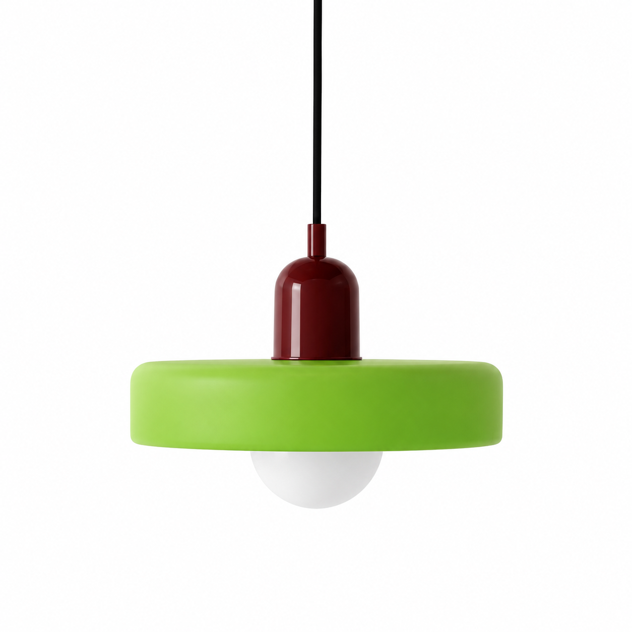 Annie Bauhaus-inspired coloured glass pendant light, photo 20