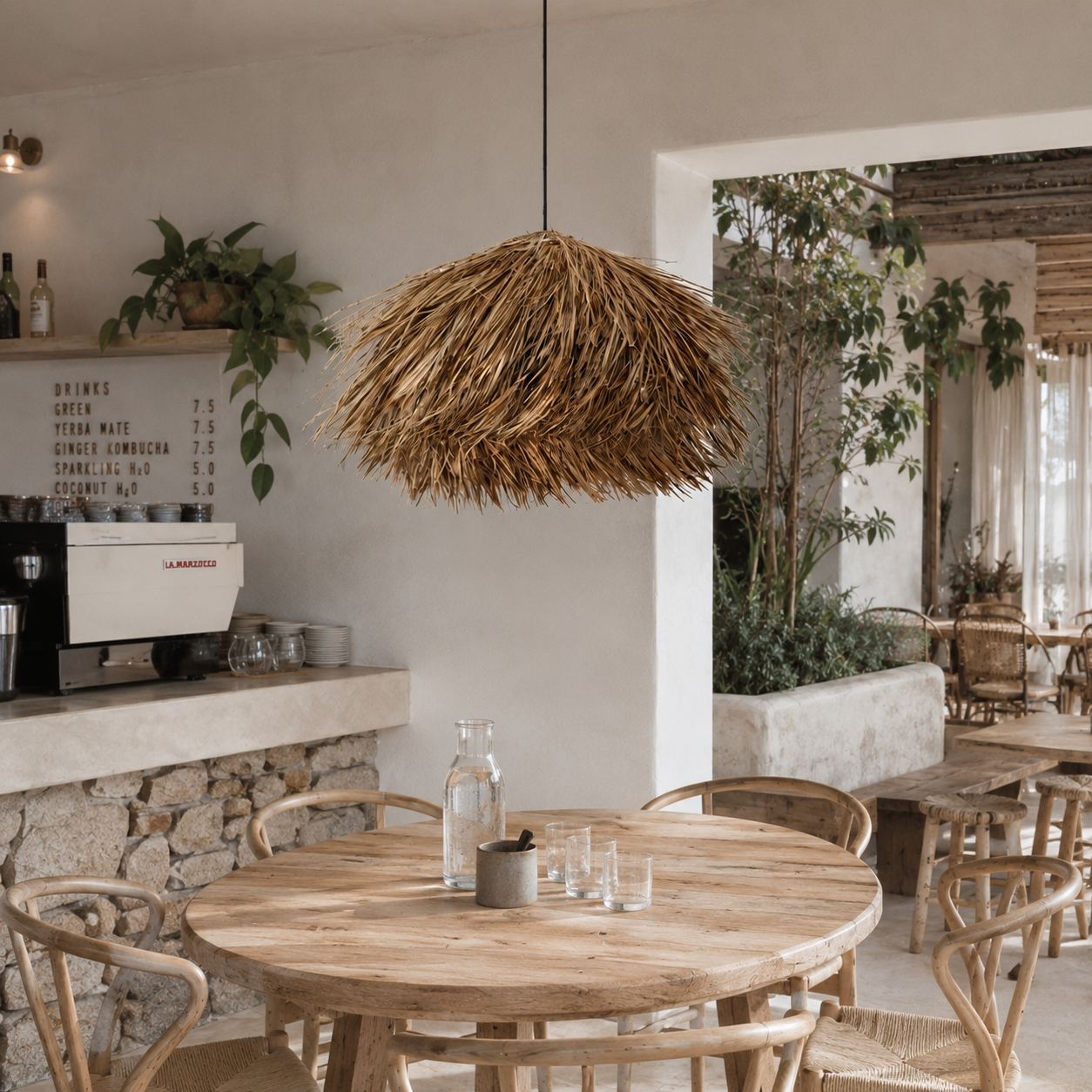 Nias Rattan Pendant Lamp