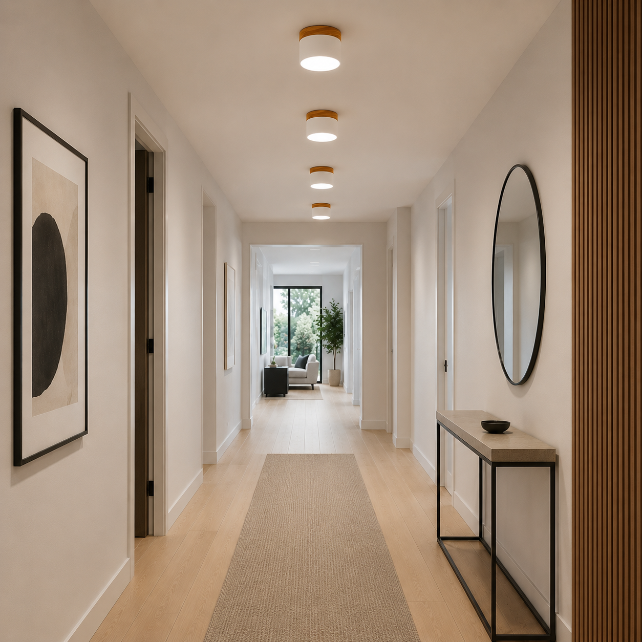 Bawley vintage LED downlight in gold finish detail