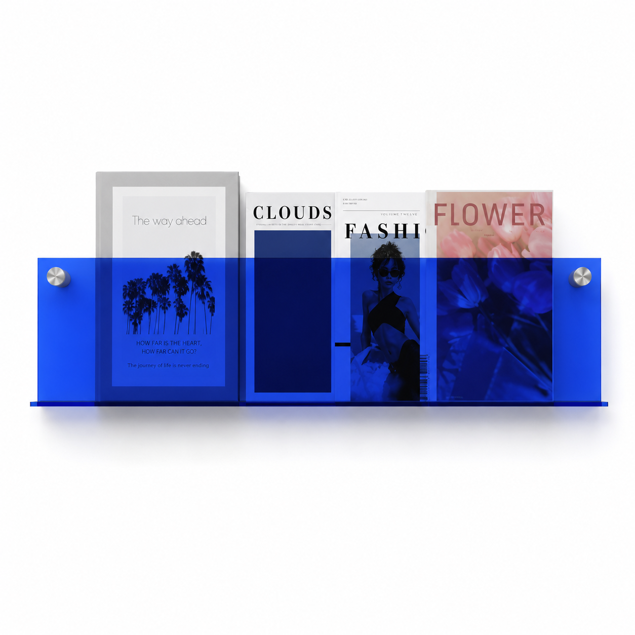Milu Acrylic Book Shelf