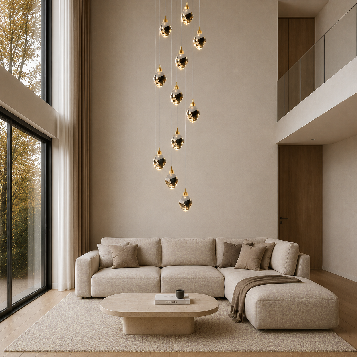 Aurevia Crystal Chandelier