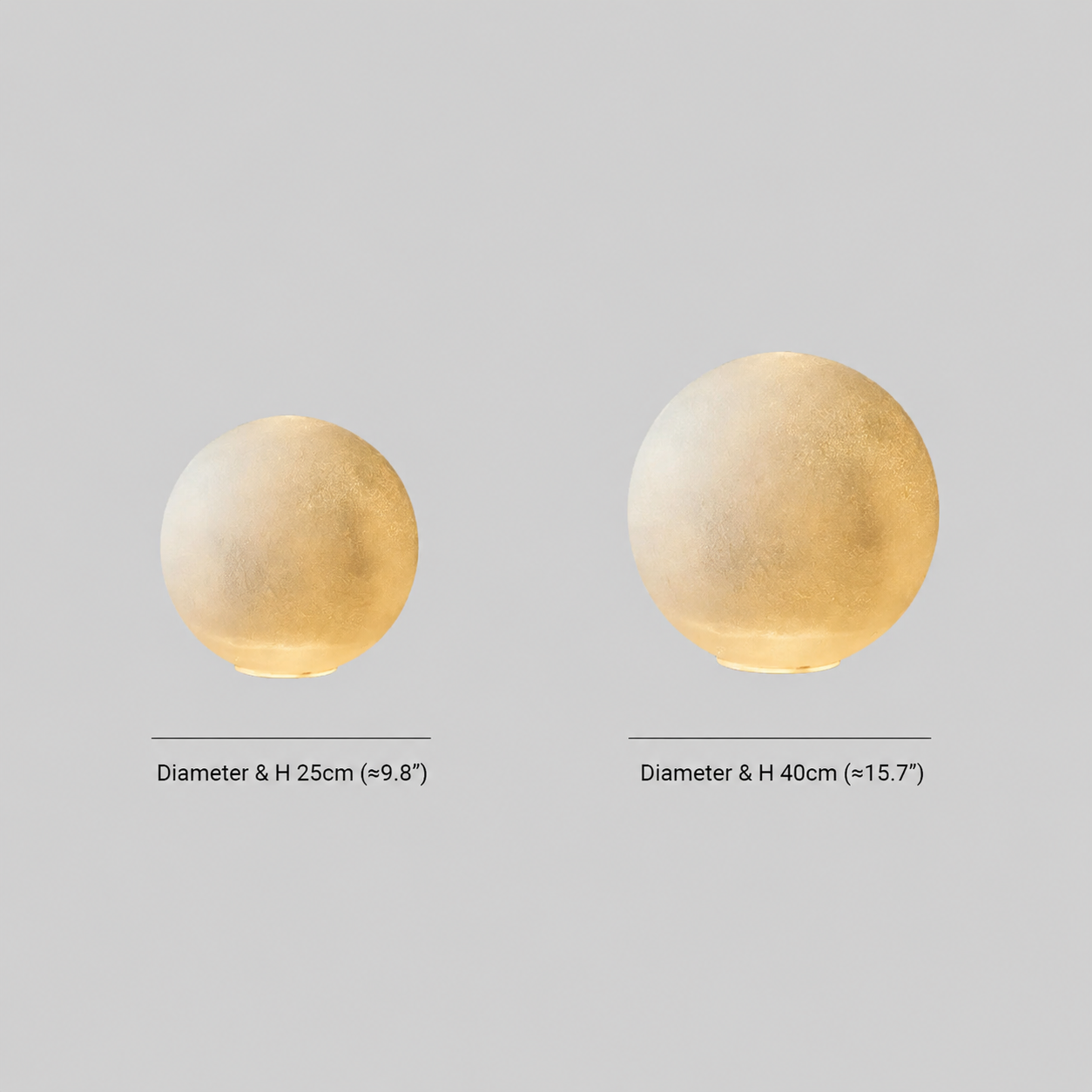Celestial Ball floor lamp in coffee fabric shade