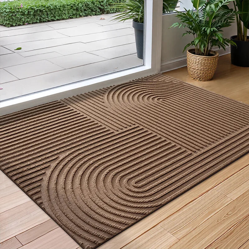 Clove Rubber Doormat shown in full product view