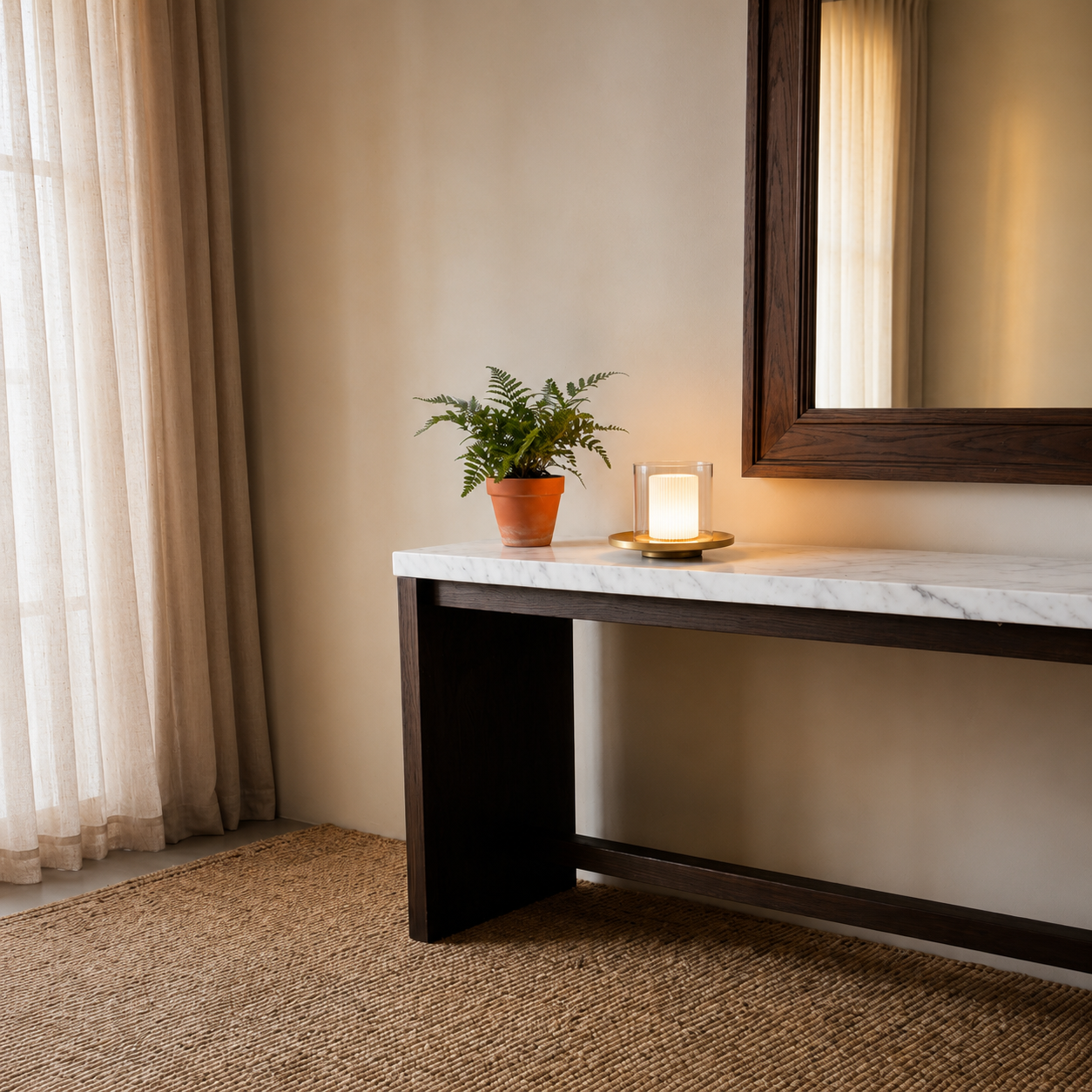 Sofia Candle Table Lamp – Cordless LED Candle Lamp with Gesture Control
