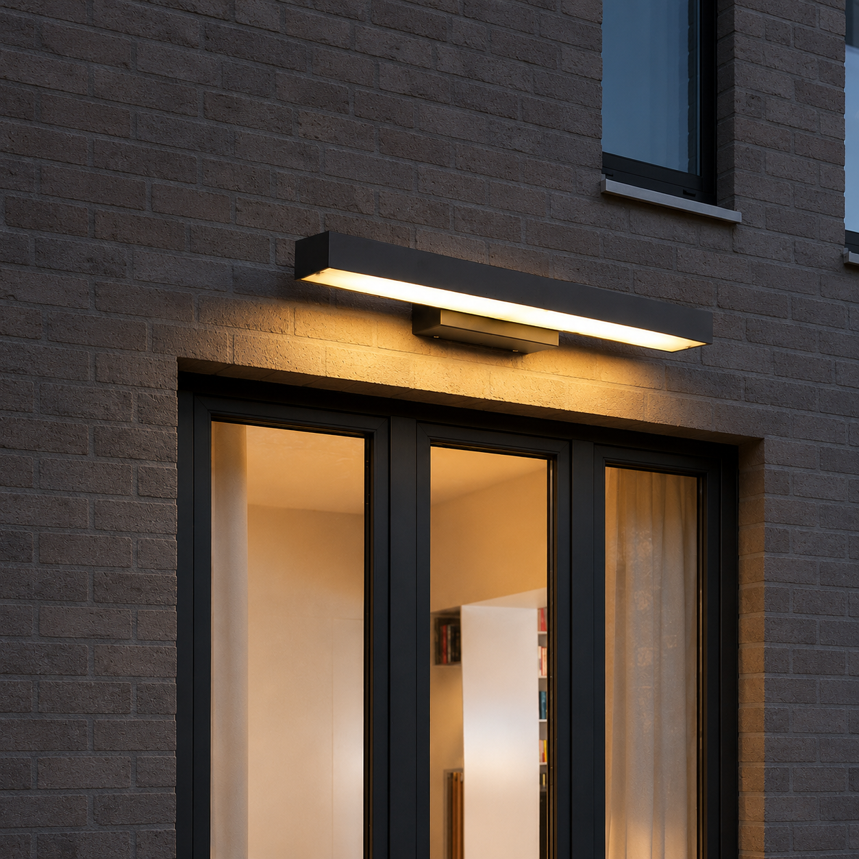 Eden Motion Sensor LED Outdoor Wall Light in the 60cm size