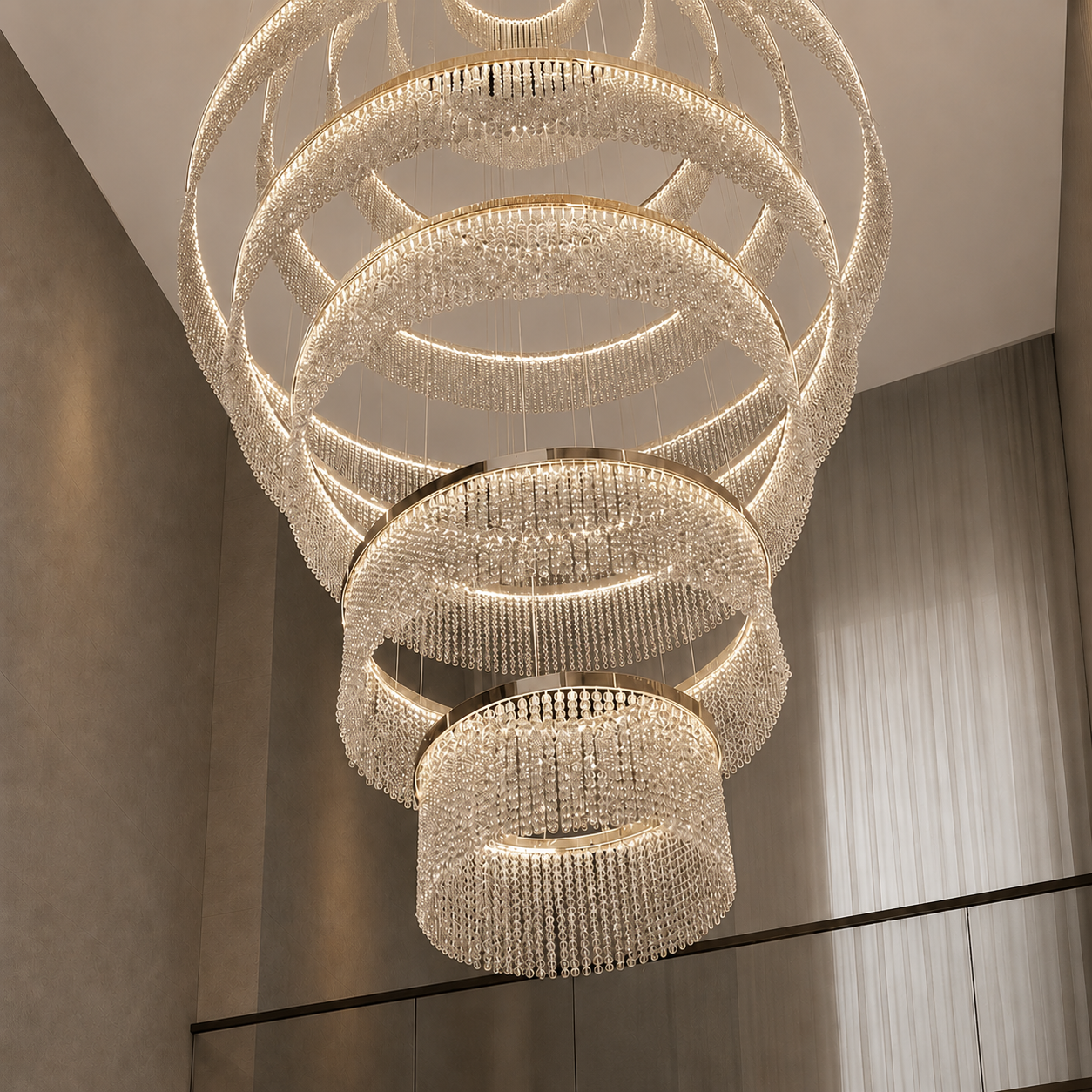 Elara Crystal Chandelier