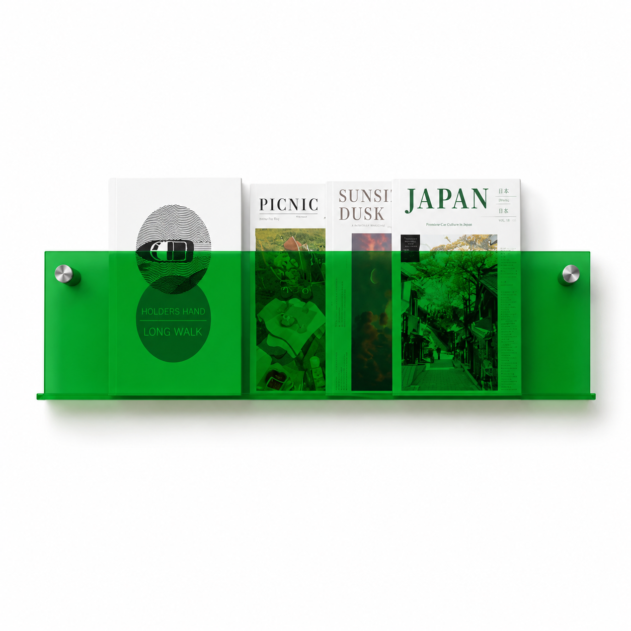 Milu Acrylic Book Shelf