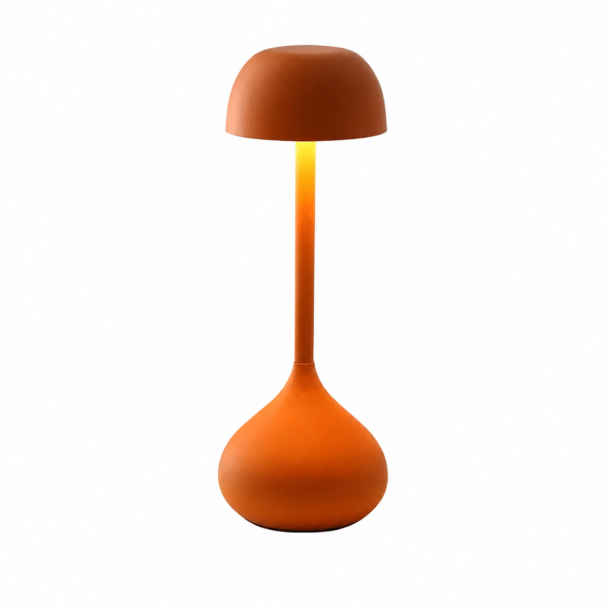 Lana rechargeable LED portable table lamp in white